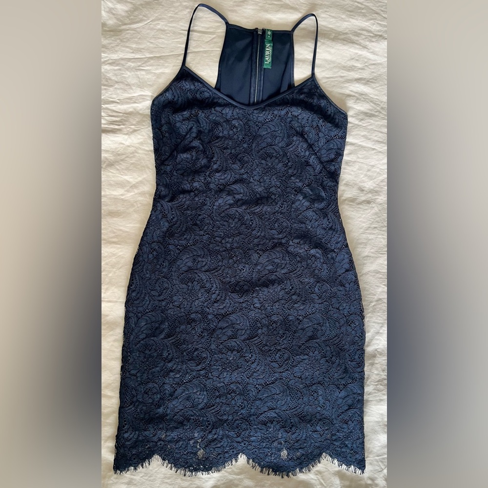 Lauren by Ralph Lauren Lace Dress - Picture 7 of 12